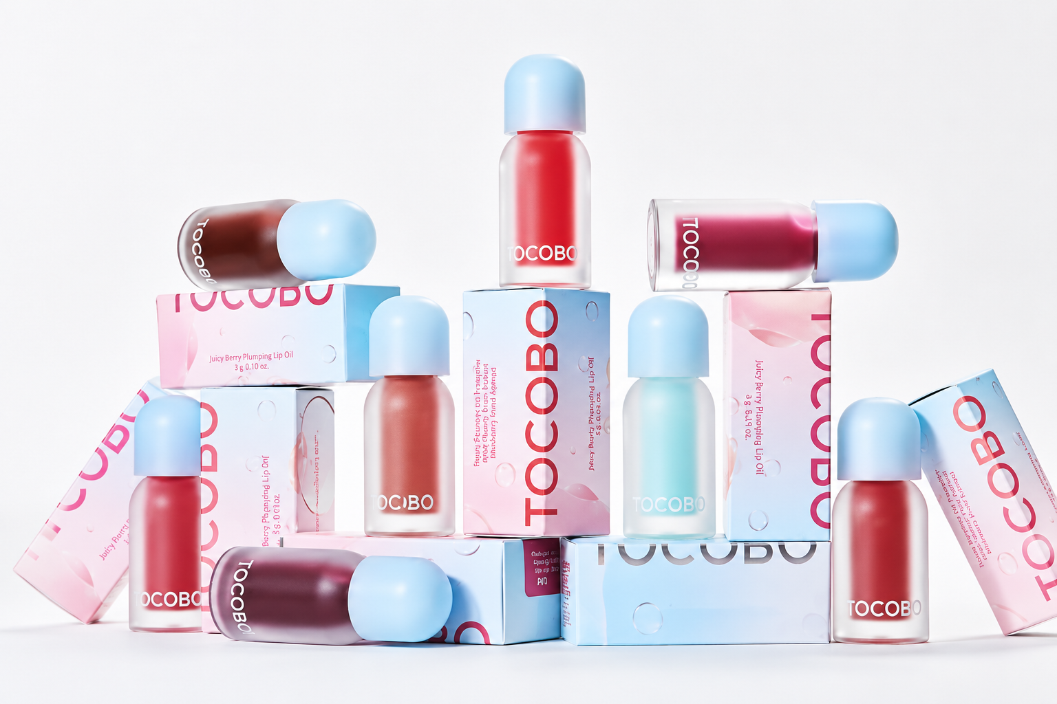 Modern Korean cosmetics and beauty products